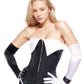 Strapless Brocade Corset