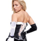 Strapless Brocade Corset