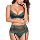 Cutesy Contrast Lace Bra Set