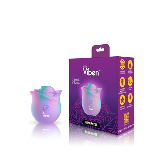 Vibreur Clitoridien Puissant Zen Rose