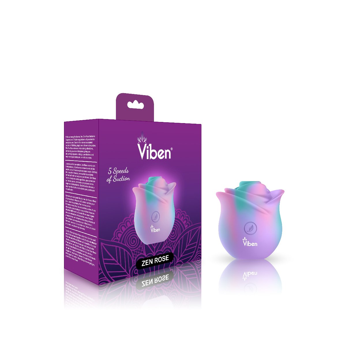Viben Zen Rose Potente Estimulador Clitoriano