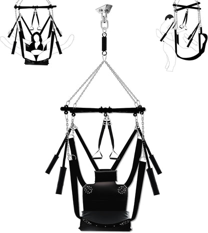 FloatEase Premium Heavy-Duty 360° Adjustable Sex Swing 800lb
