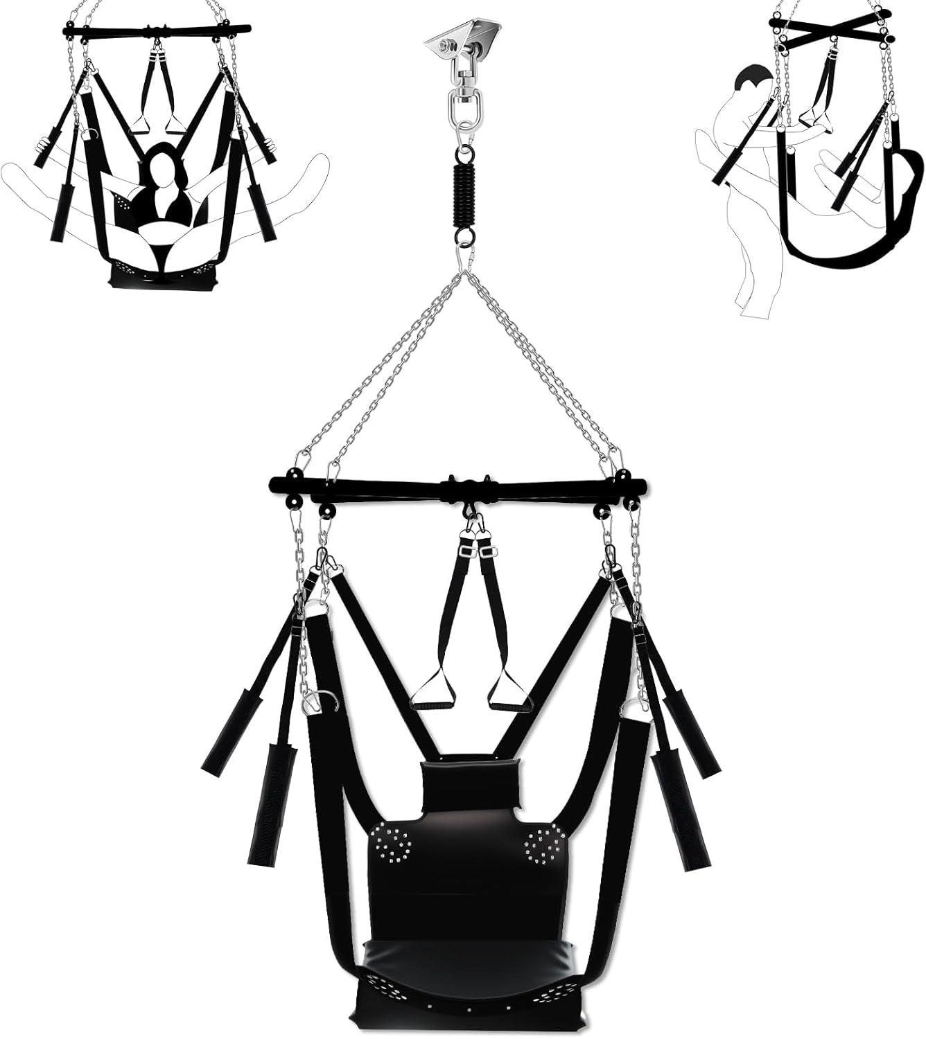 OrbitLuxe 360° Balançoire Sexuelle BDSM