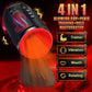 TitanFlow Stroker Masculino 4 en 1 con Bomba de Entrenamiento de 10 Modos
