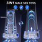 ClearPulse AI Masturbador Masculino Bomba de Entrenamiento Transparente