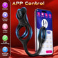SyncDominusX Prostate Massager Cock Ring 9 Modes Silicone
