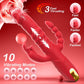 QuadraCore 4-in-1 Thrusting Rabbit Vibrator 3 Thrust 10 Modes