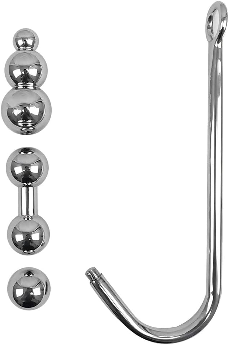 Gancho anal de acero inoxidable de 3 bolas SteelShift