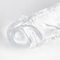 DuoMorph Dildo de doble extremo flexible y realista de 15.1"