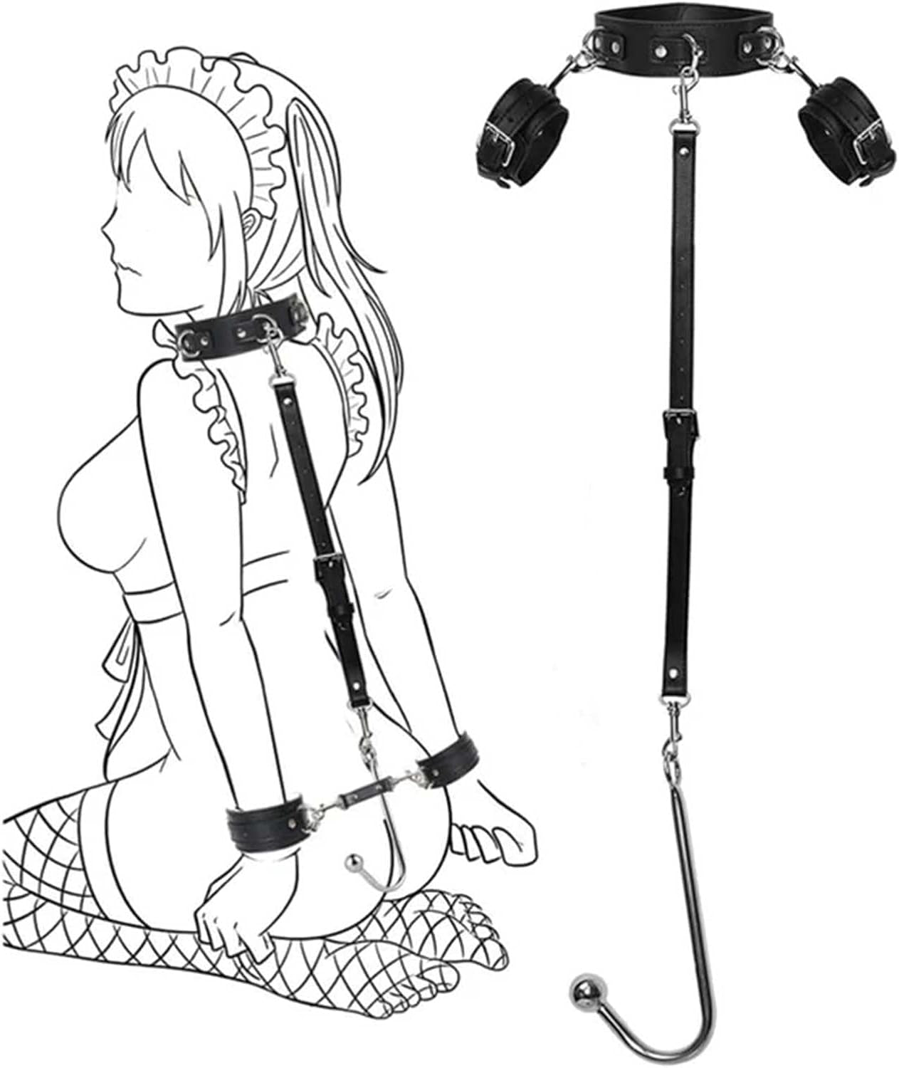 ControlHook Anal Hook Neck Wrist Bondage Kit