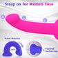 TriFit Adjustable Strap-On Harness with 3 Dildos