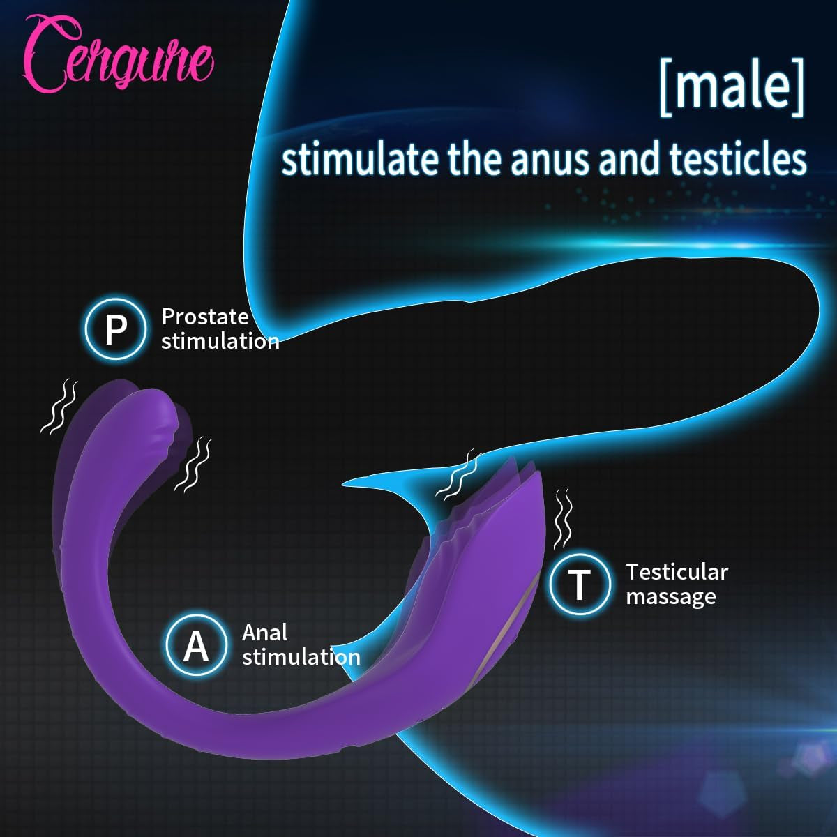 VelvetTria Multi-Zone Wearable 3-in-1 Panty Vibrator
