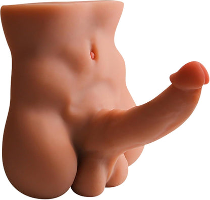 Torso de muñeco sexual masculino VantreX con dildo 5LB