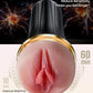 DuoGrip Dual Sleeve Pocket Pussy 7.5" Manual Stroker