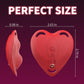 RoséMuse App Control Heart-Shaped Panty Vibrator