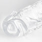 TitanClear 21.7” XXXL Double-Ended Dildo Thick Flexible Toy
