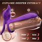 FoxSync Vibrating Cock Ring G-Spot Clit Stimulator App