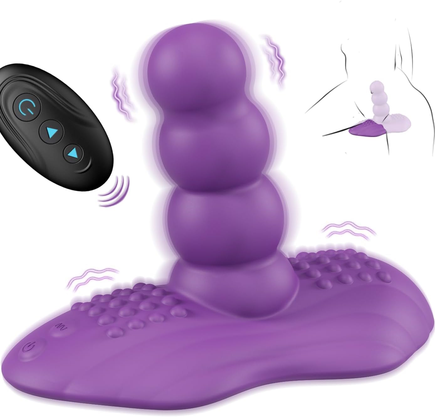 Vibrador peneano para montar ActiveBeads