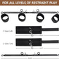 VelvetSpread Adjustable BDSM Spreader Bar with Cuffs