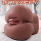 MidnightCurves Torso de muñeca sexual negra con doble canal, 10 LB