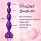 Vibromasseur Perles Anales VioletKiss Rose avec 9 Modes