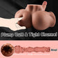 DravoniX Male Sex Doll Torso 7.4in Dildo 9.7LB