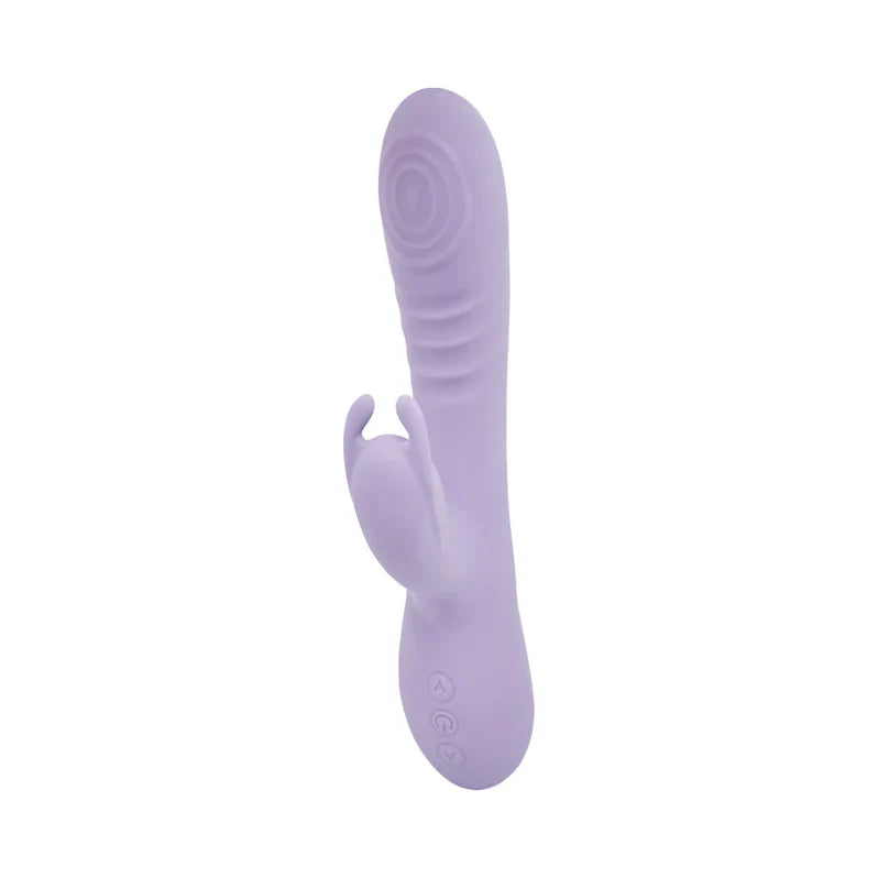 Vibrador de conejo suave y flexible Tickle Me Softly de Adam & Eve