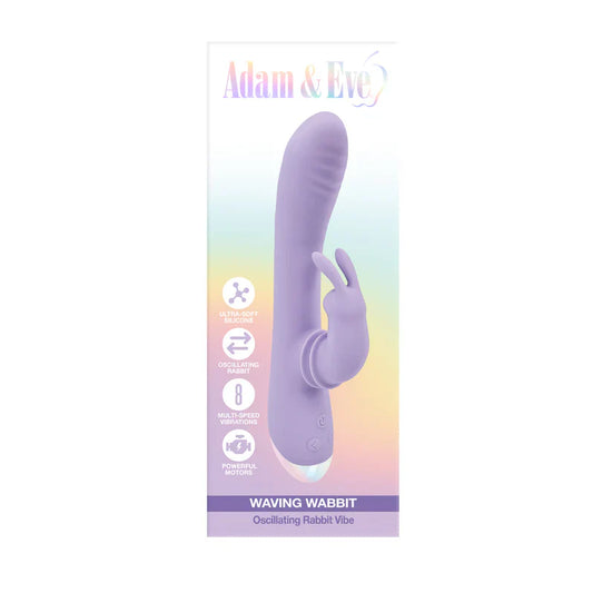 Vibreur de Lapin Oscillatoire Waving Wabbit Adam & Eve