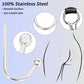 Kit de Bondage con Gancho Anal ChainBound: Collar, Puños, Cadena