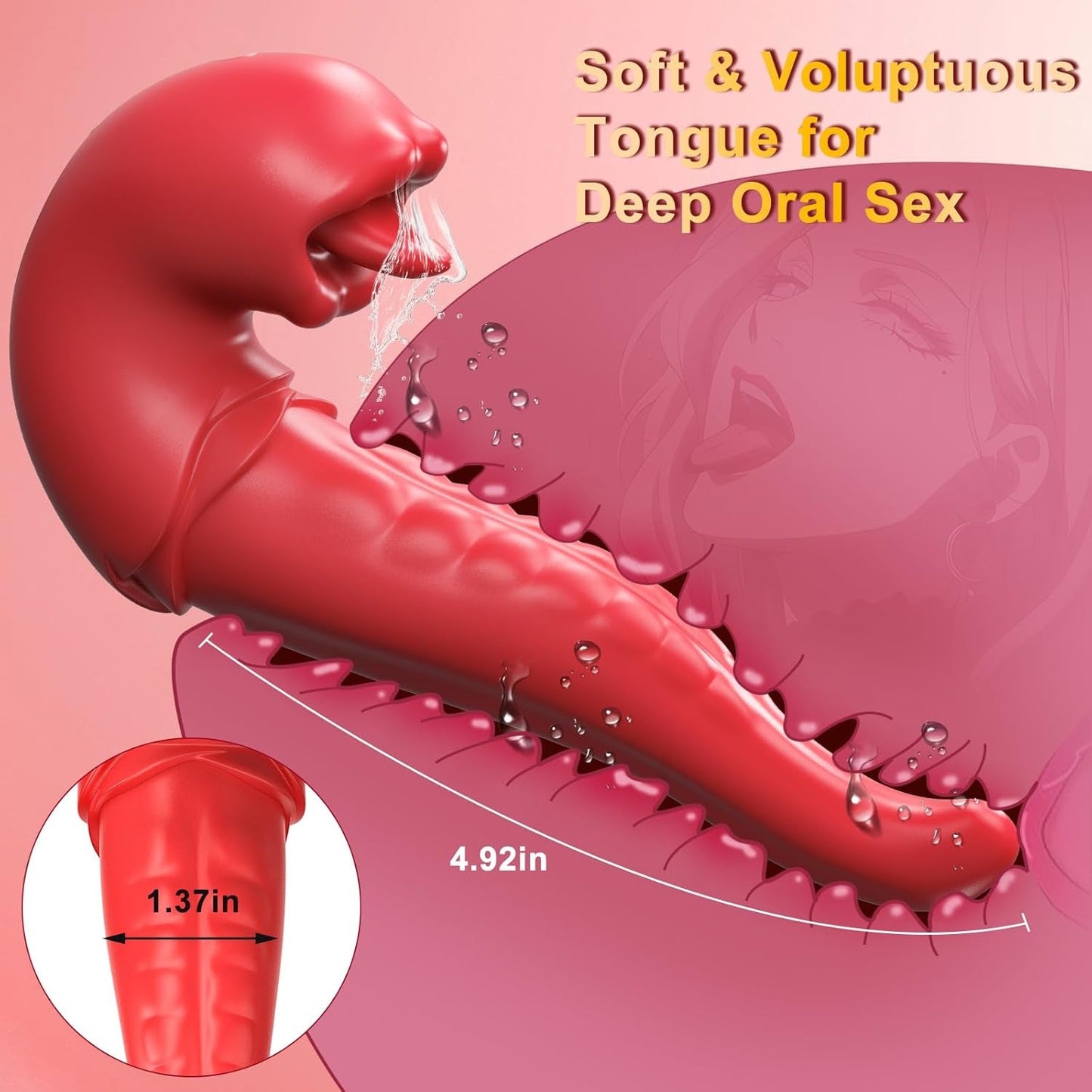 TongueMuse App Control Tongue Flapping Vibrator
