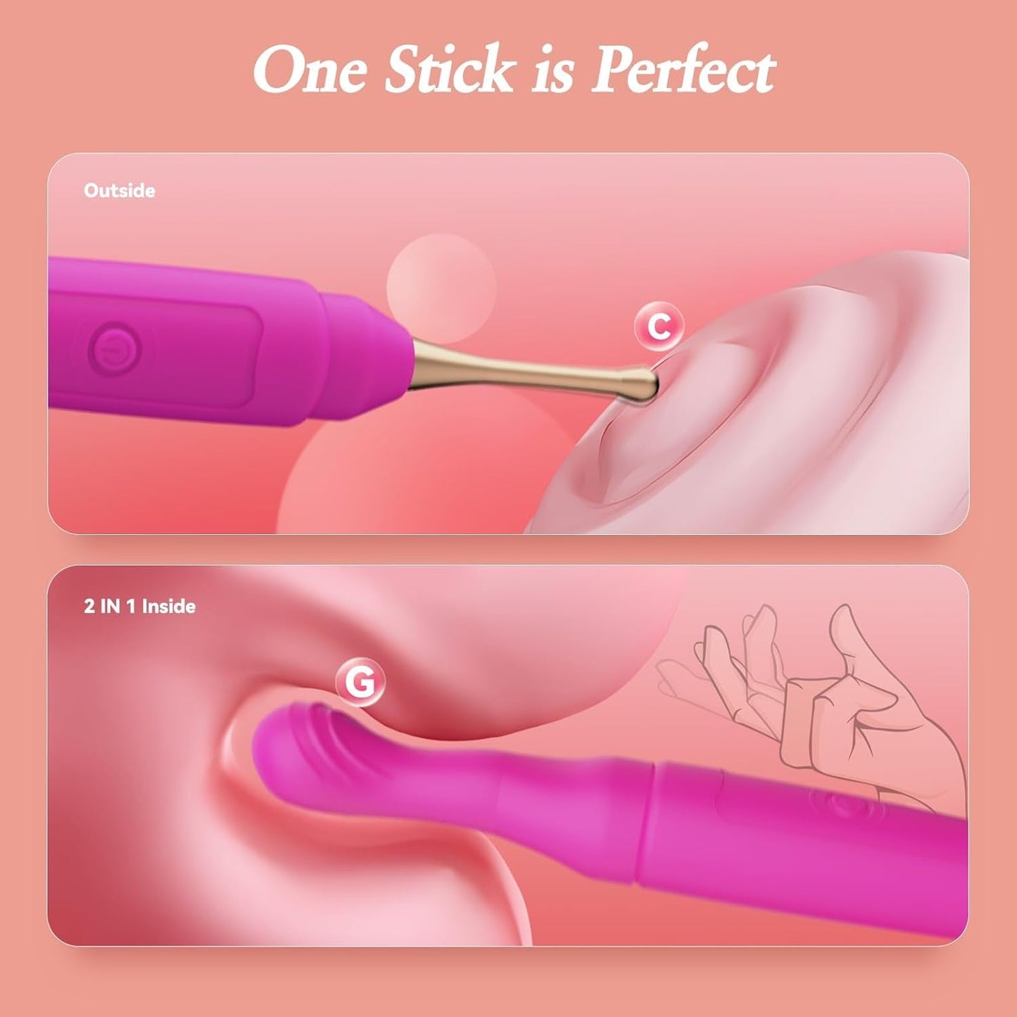 Vibrador modular de precisión TriSense de 3 cabezales