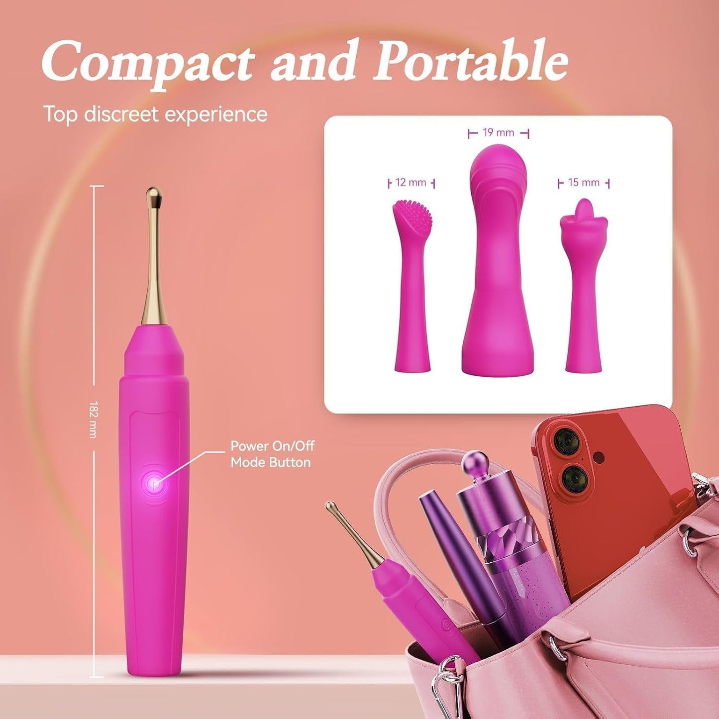 Vibrador modular de precisión TriSense de 3 cabezales