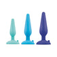 b-Vibe Kit de entrenamiento de dilatadores anales de 3 piezas