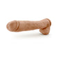 Dildo Plegable con Testículos Blush Au Naturel Daddy de 35,5 cm