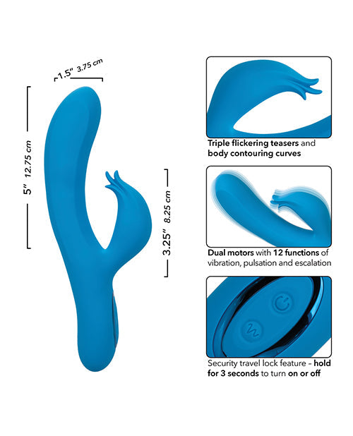 Vibrador Flutter G Colección Azure - Azul