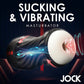 Masturbador vibratorio y de succión Jock - Negro