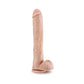 Dildo Plegable con Testículos Blush Au Naturel Daddy de 35,5 cm