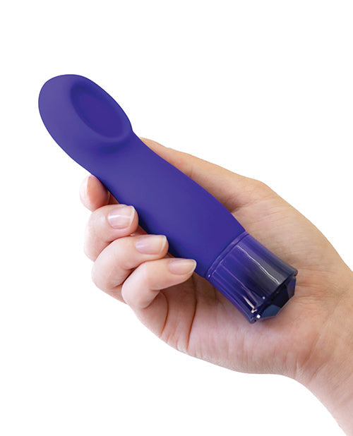 Colorete Oh My Gem Misterio Calentamiento Vibrador Punto G Zafiro