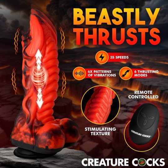 Dragon Créature Sexe Pénétrant et Vibrateur Dragon