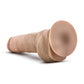 Blush Au Naturel Grand gode de 25 cm avec testicules Beige