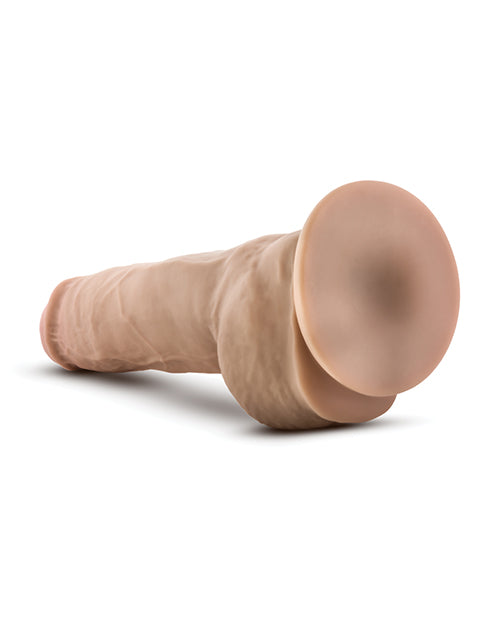 Blush Au Naturel Grand gode de 25 cm avec testicules Beige