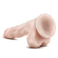 Dildo Dr. Skin Stud Muffin de 21,6 cm - Beige