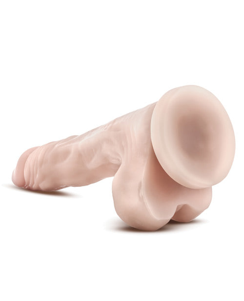 Dildo Dr. Skin Stud Muffin de 21,6 cm - Beige