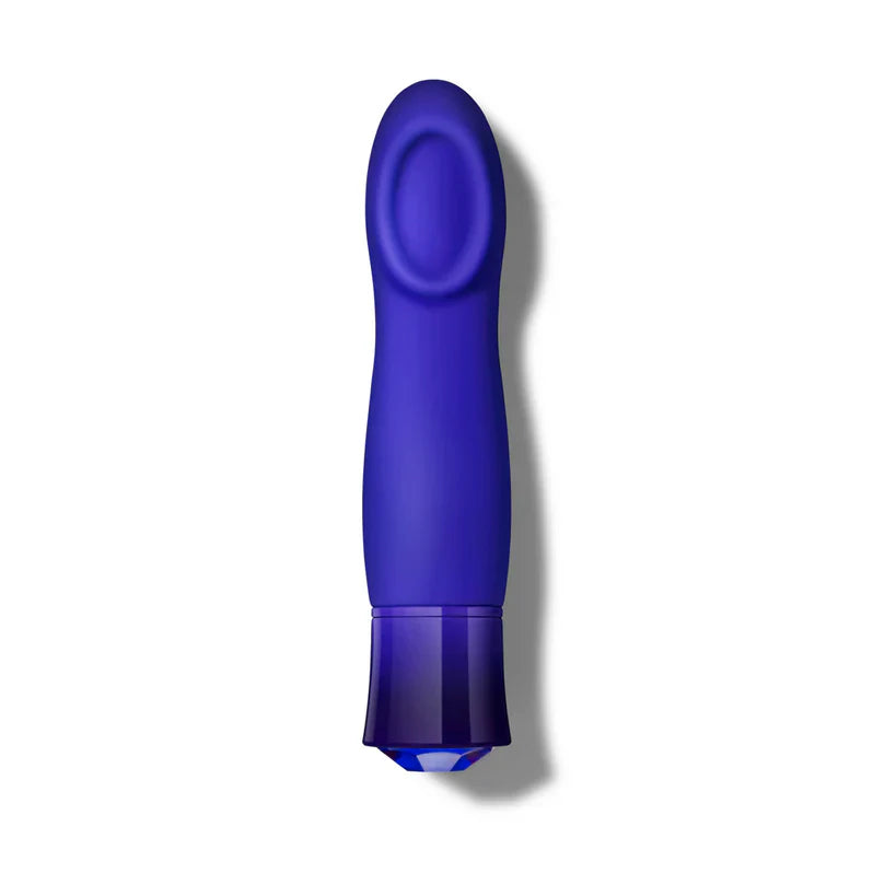 Colorete Oh My Gem Misterio Calentamiento Vibrador Punto G Zafiro