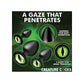 Juego de dilatadores anales de silicona "Ojos Verdes" Creature Cocks