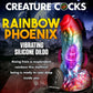 Dildo Vibrador Fénix Arcoíris Criatura Macho