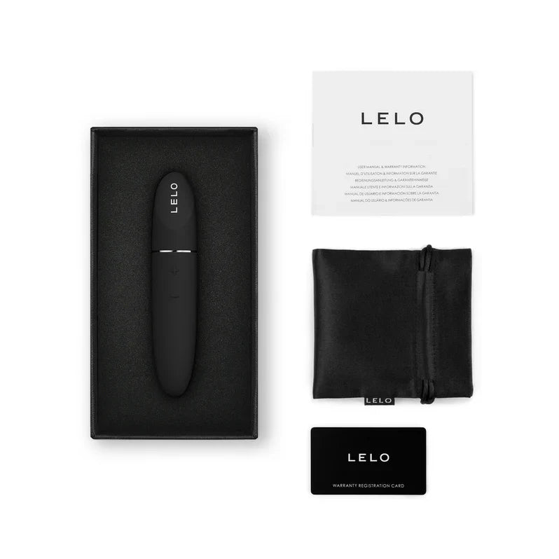 LELO MIA 3 Mini Rouge à Lèvres Vibrant Noir