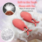 SilkGrip 10-Mode Vibrating Nipple Clamps – Waterproof