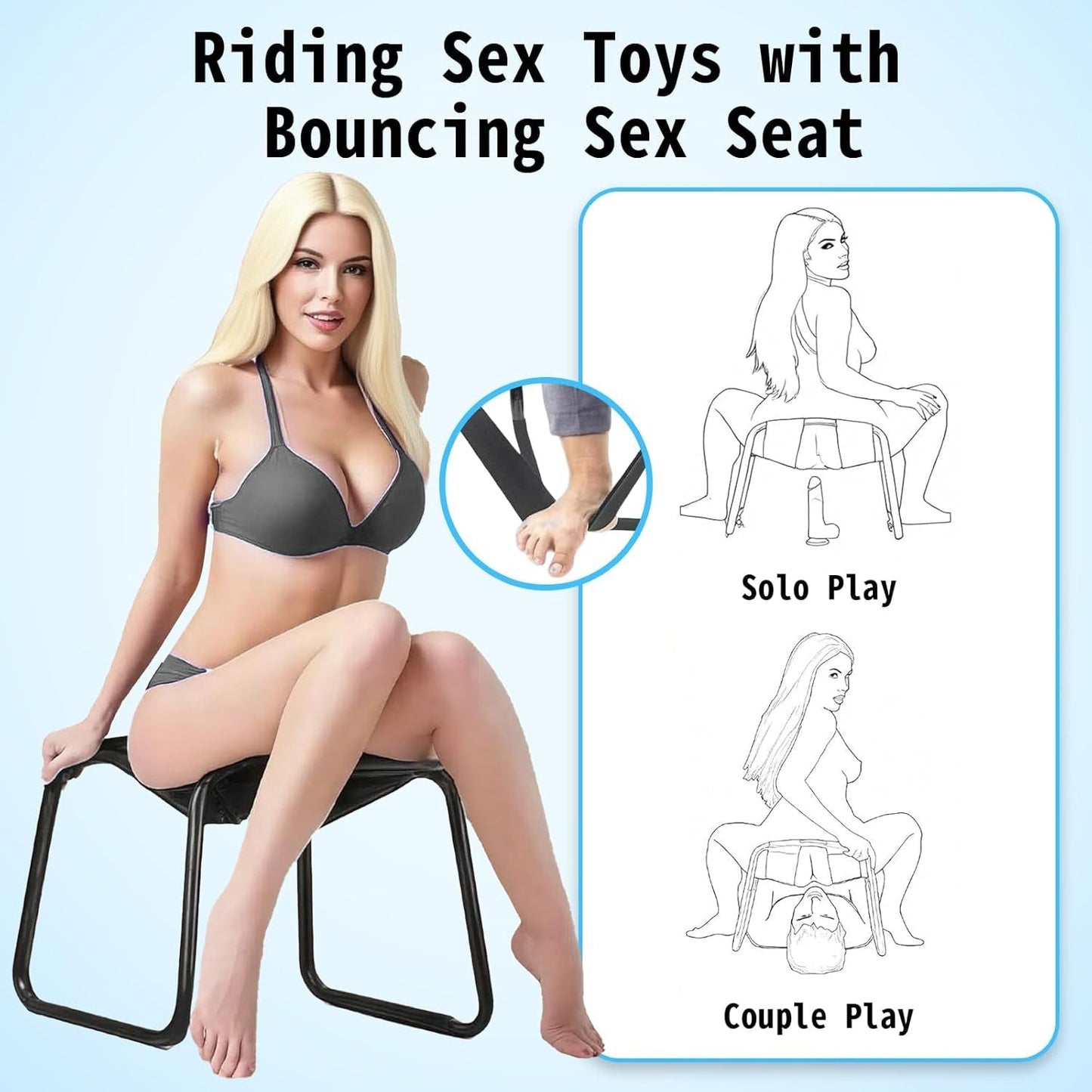 Sillón AeroBounce Elástico para la Intimidad Montado
