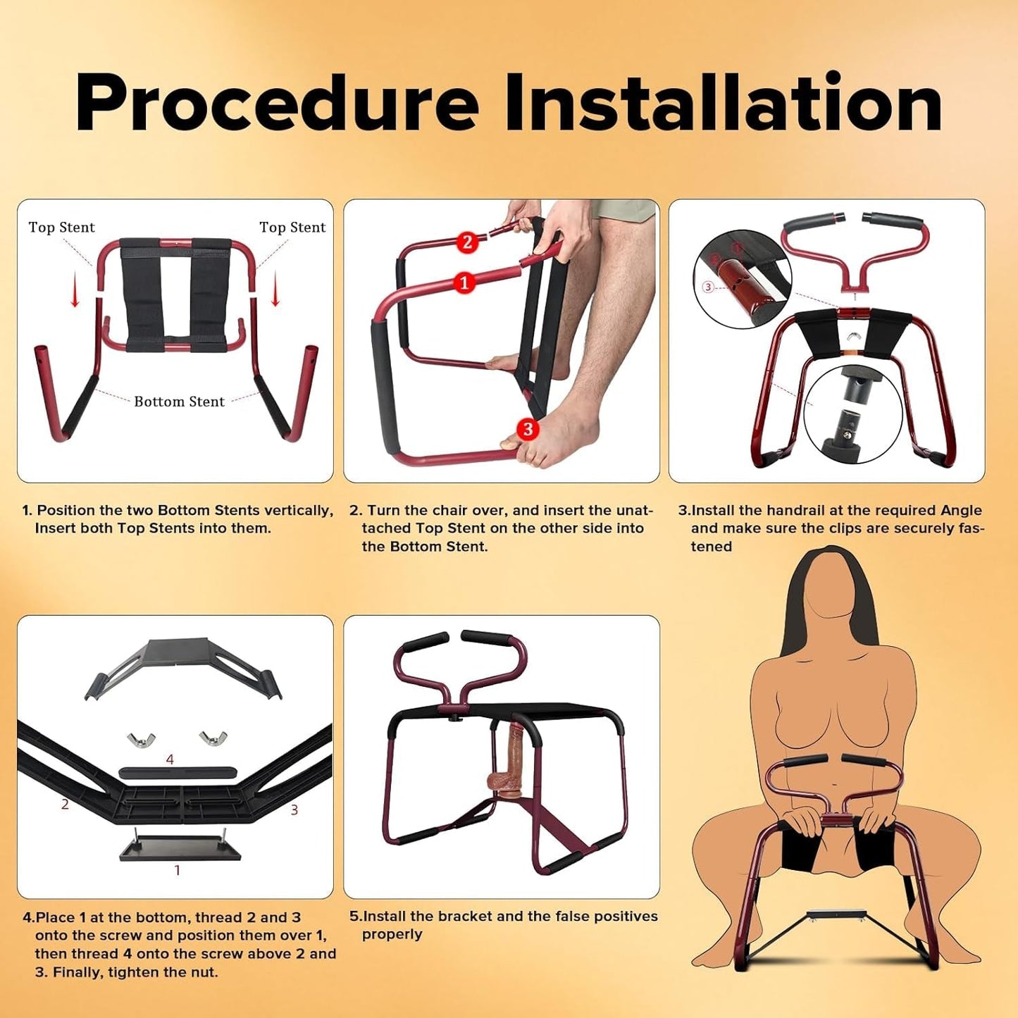 Sillón AeroLift Ajustable para Intimidad